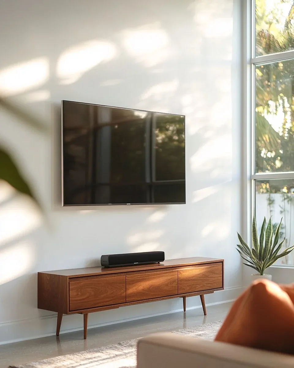 Professional TV wall mount installation in Tampa Florida home